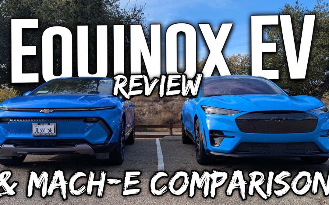 Chevy Equinox EV 2LT Review & Comparison to our Mustang Mach-E