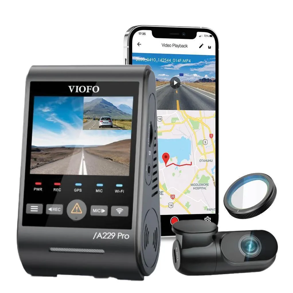 VIOFO A229 Pro 4K HDR 2-Channel Dash Cam Review