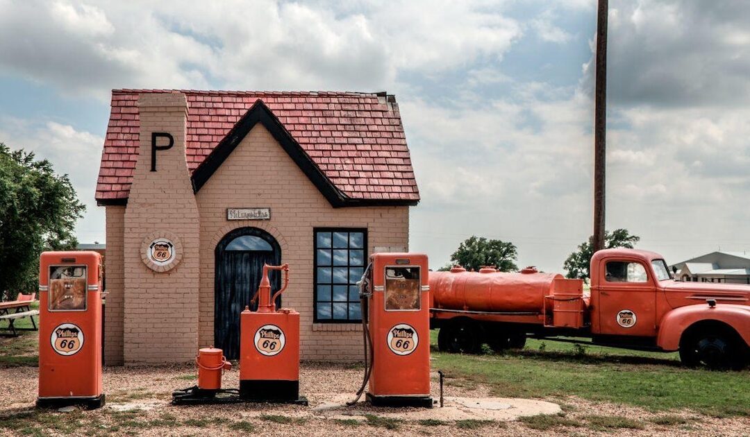 Restored 1929 Route 66 Gas Station