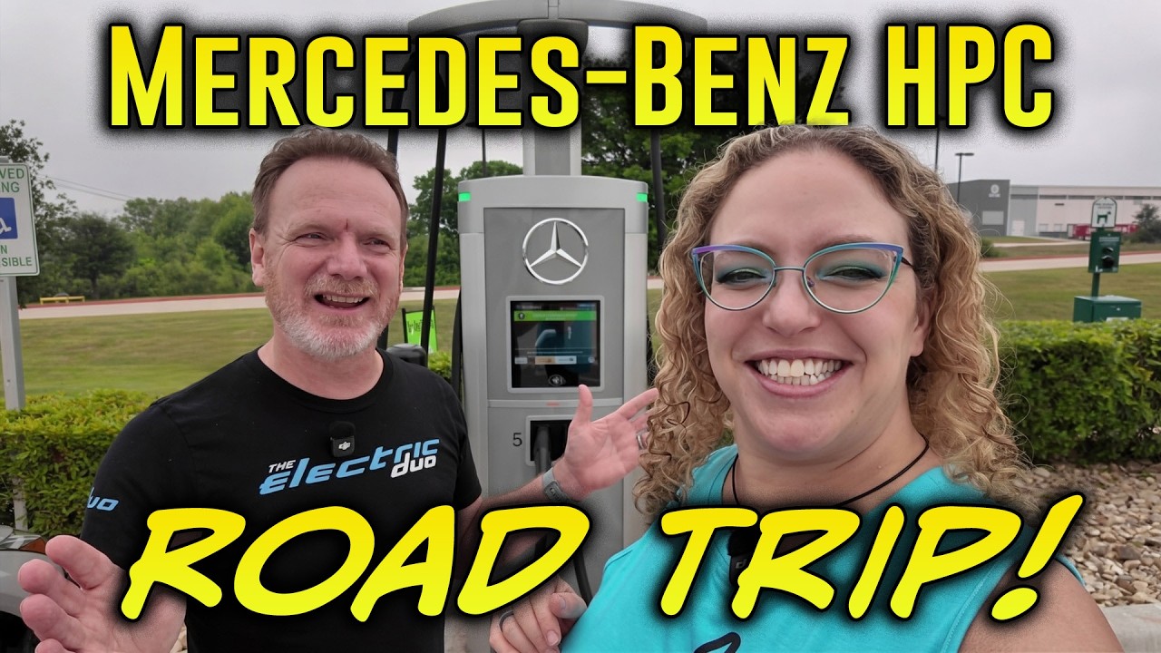 EV Road Trip in Texas using the Mercedes-Benz High-Power Charging Network!