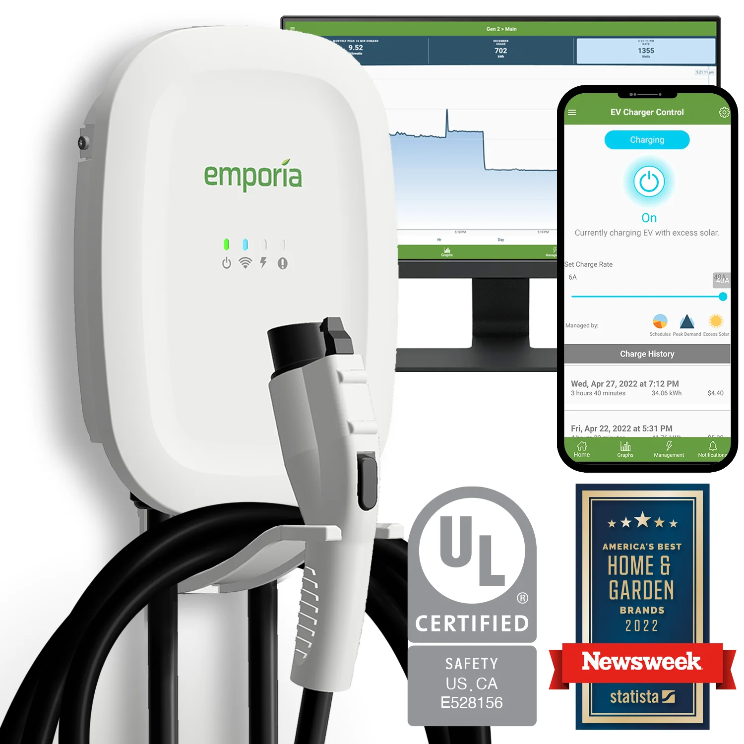 Emporia 48 amp EV charger